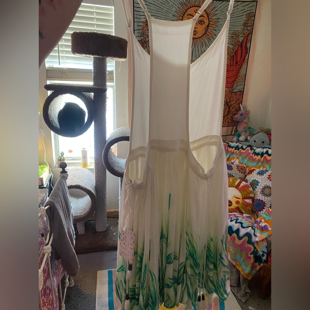 NWT Free People Tropical Oasis Jumper- size XS - Picture 6 of 8